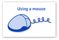 Using a mouse