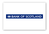 Bank of Scotland - small sticker