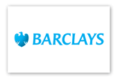 Barclays - small sticker