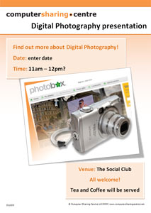Presentation poster: Digital Photography