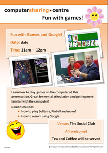 Presentation poster: Games