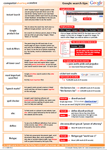 Google search tips