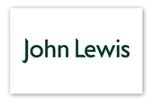 Shopping with John Lewis - small sticker