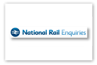 National Rail Enquiries - small sticker