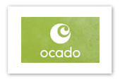 Shopping with Ocado - small sticker