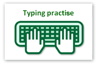 Typing practise